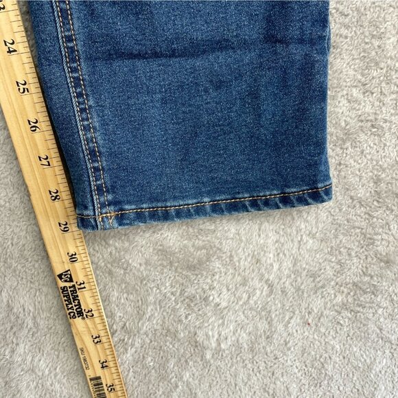 NEW Frye High-Rise Women's Size 10/30 Blue Cuffed Jeans - Picture 6 of 10